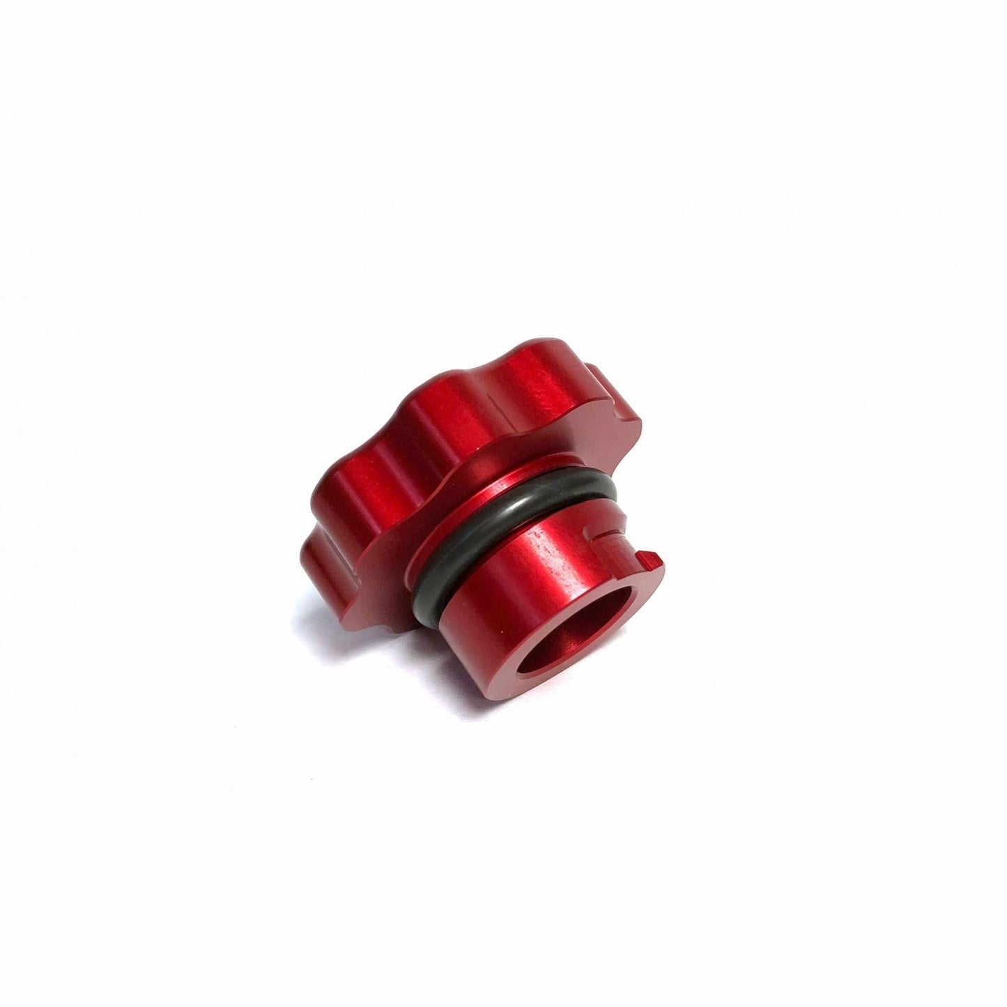 Fleece Performance FPE-DMAX-OC-RED 2001-2016 Duramax Oil Cap Red Fleece Performance