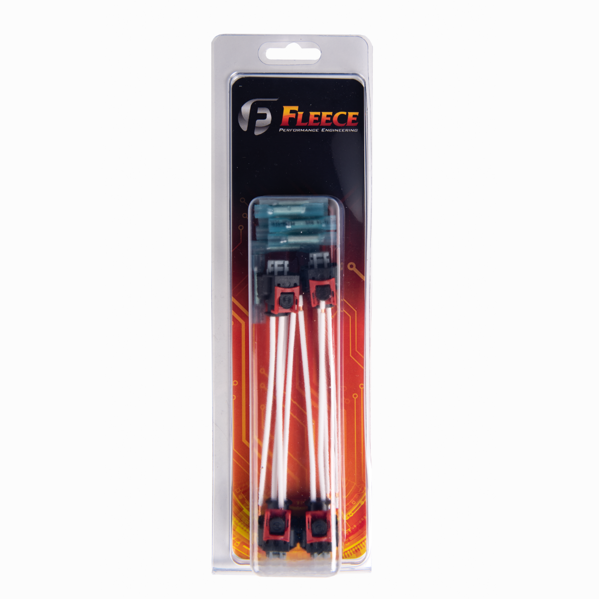 Fleece Performance FPE-HAR-L5P-INJ-PT-4P Replacement Fuel Injector Connector With Pigtail for L5P Duramax - 4 pack Fleece Performance
