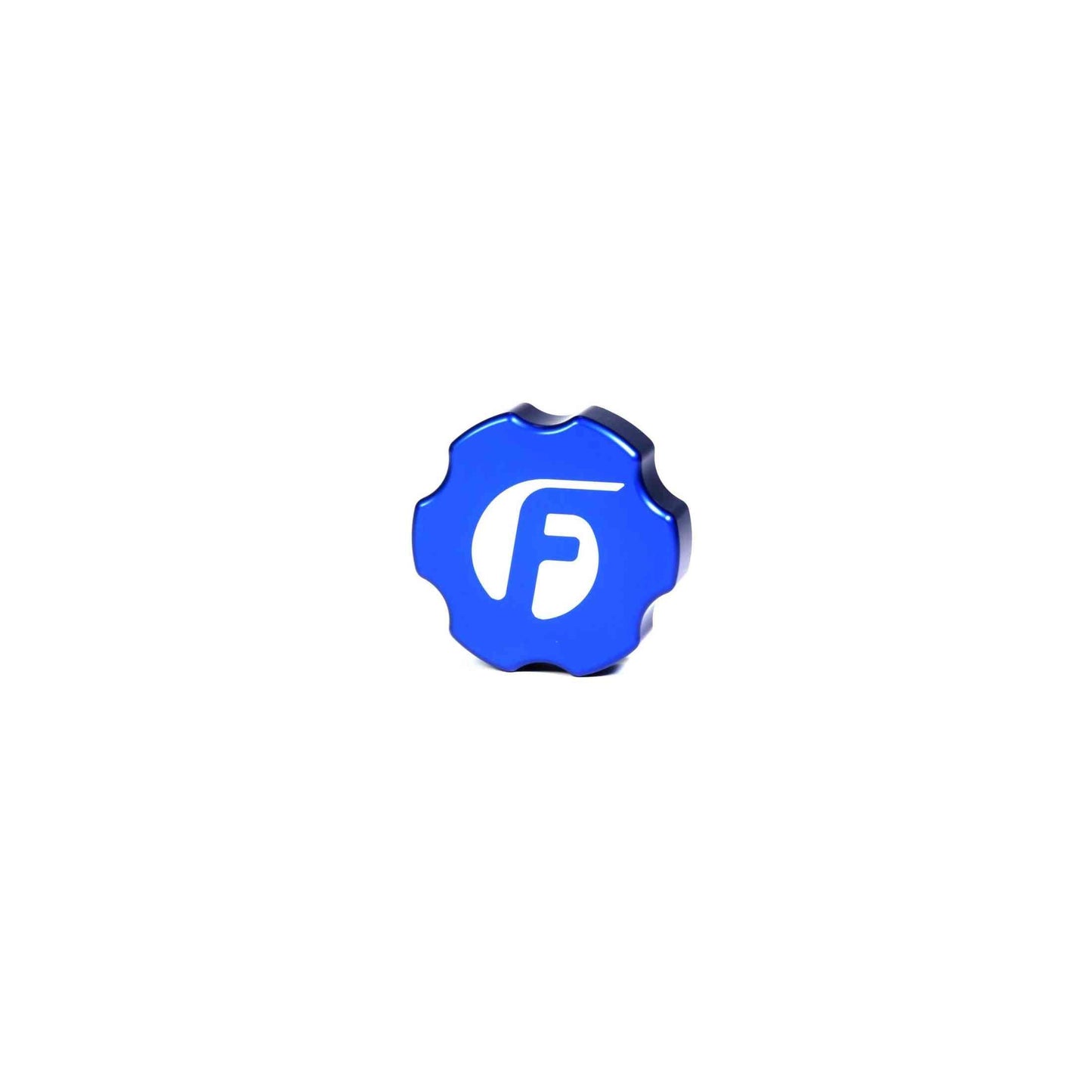 Fleece Performance FPE-OC-CR-F-BLU Cummins Billet Oil Cap Cover Blue Fleece Performance