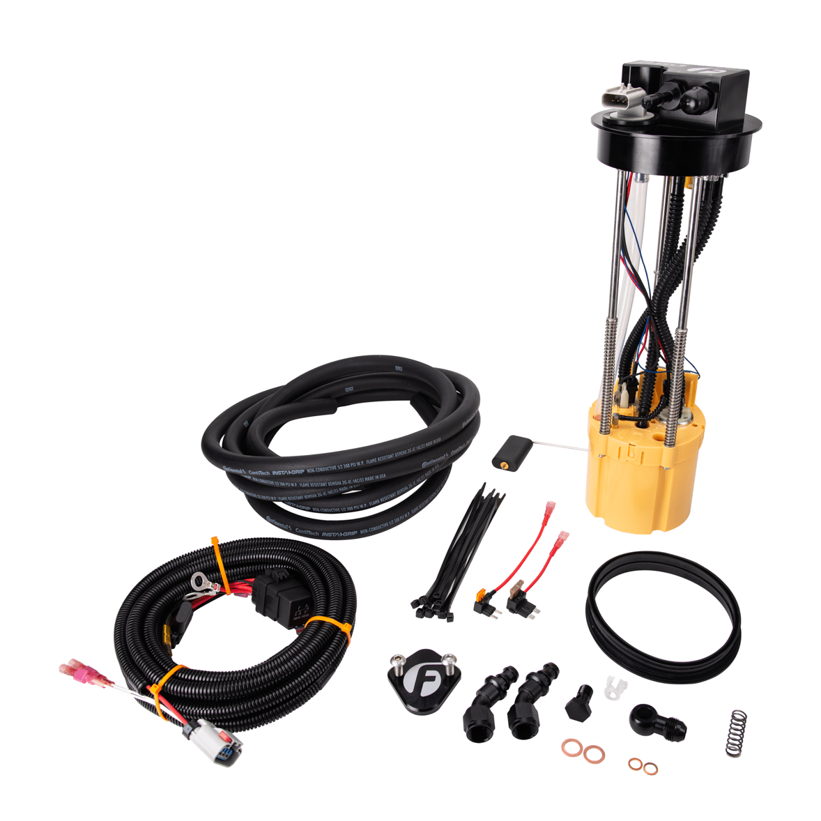 Fleece Performance FPE-PF-CUMM-9198 PowerFlo Lift Pump for 1991-1998 Dodge Ram Cummins Fleece Performance