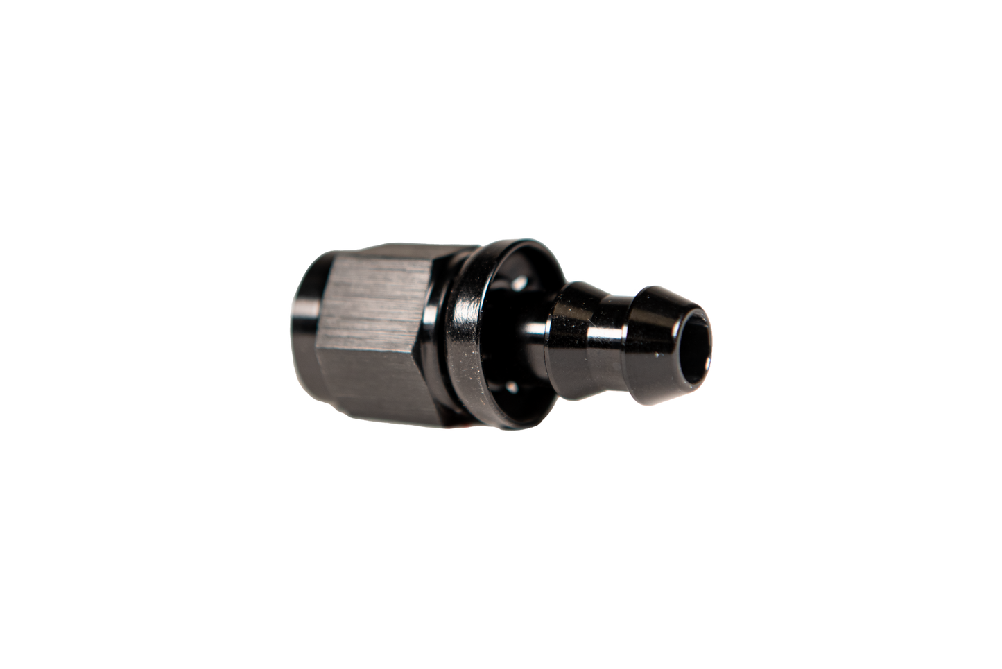Fleece Performance FPE-PL-00-08 -8 Straight to Hose Barb Black Fleece Performance