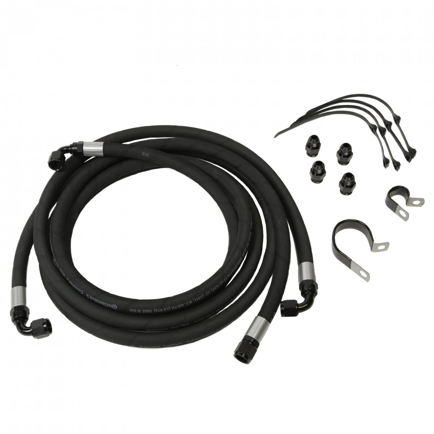Fleece Performance FPE-TL-CUMM-1012 2010-2012 Cummins with 68RFE Replacement Transmission Line Kit Fleece Performance