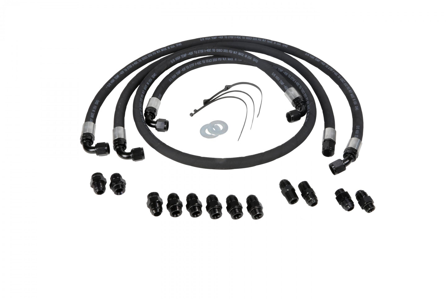 Fleece Performance FPE-TL-LB7-LLY Allison Transmission Cooler Lines For 2001-2005 LB7-LLY Fleece Performance
