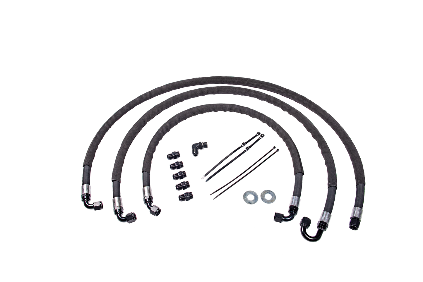 Fleece Performance FPE-TL-LML-1516 2015-2016 GM Duramax Heavy Duty Replacement Transmission Cooler Lines 2015-2016 GM 2500/3500 Fleece Performance