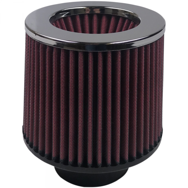 S&B Filters KF-1011 Air Filter For Intake Kits 75-1515-1,75-9015-1 Oiled Cotton Cleanable Red