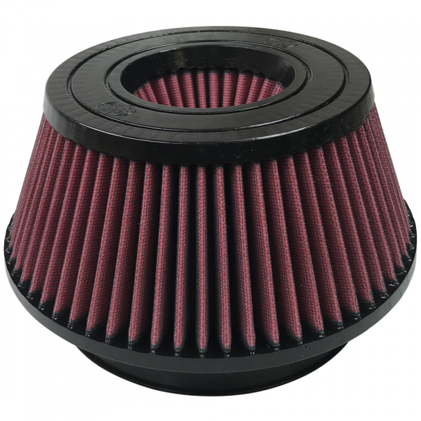 S&B Filters KF-1032 Air Filter For Intake Kits 75-5033,75-5015 Oiled Cotton Cleanable Red
