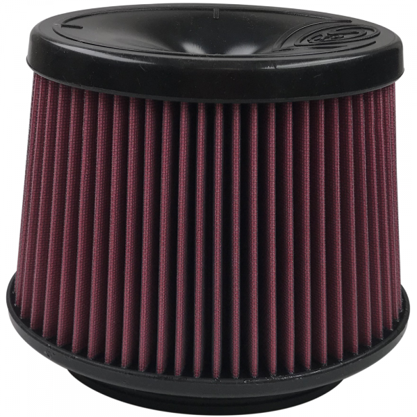 S&B Filters KF-1058 Air Filter For 75-5081,75-5083,75-5108,75-5077,75-5076,75-5067,75-5079 Cotton Cleanable Red