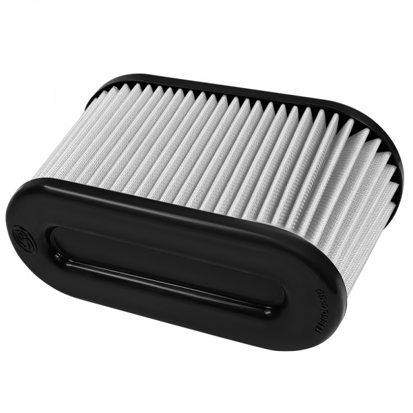 S&B Filters KF-1065D Air Filter For Intake Kits 75-5107 Dry Extendable White