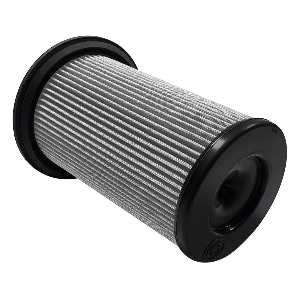 S&B Filters KF-1077D Air Filter For Intake Kits 75-5137 / 75-5137D Dry Extendable White