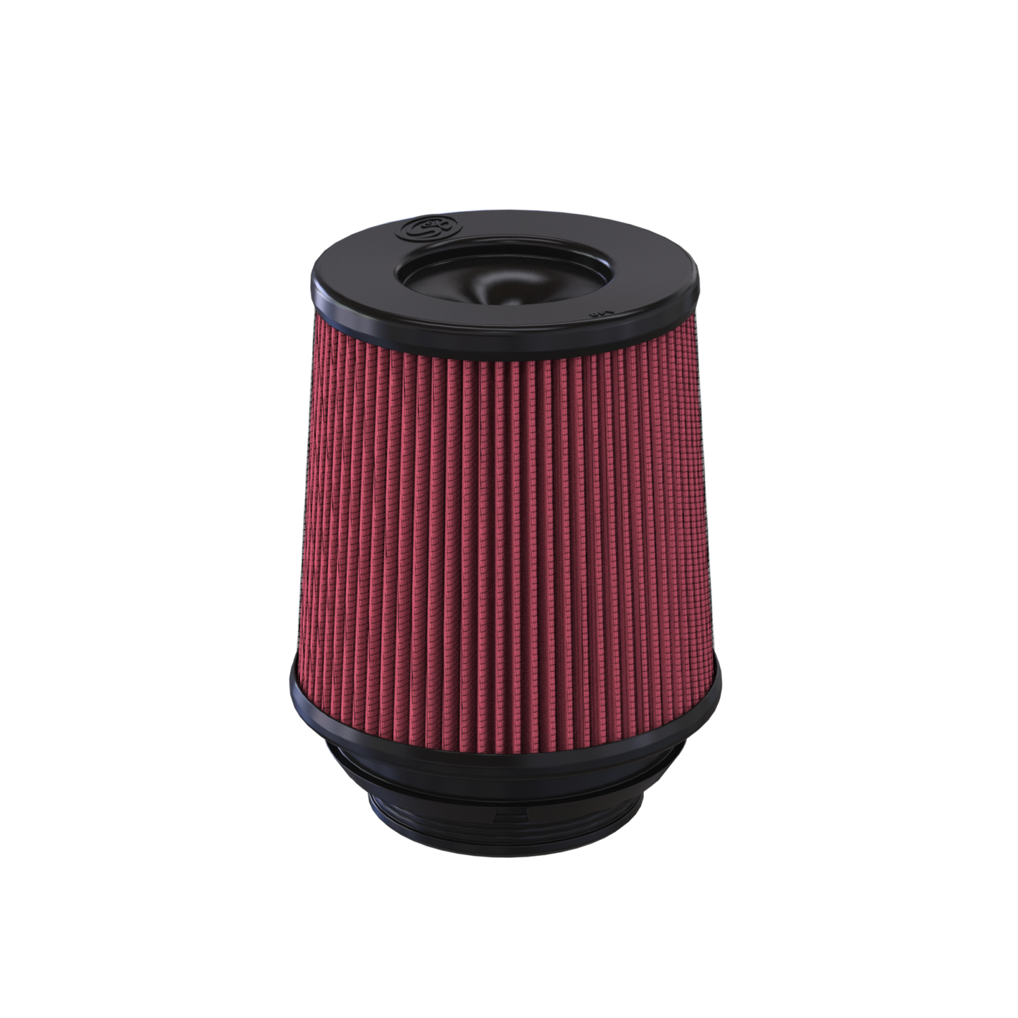 S&B Filters KF-1079 Air Filter For Intake Kits 75-5141 / 75-5141D Oiled Cotton Cleanable Red