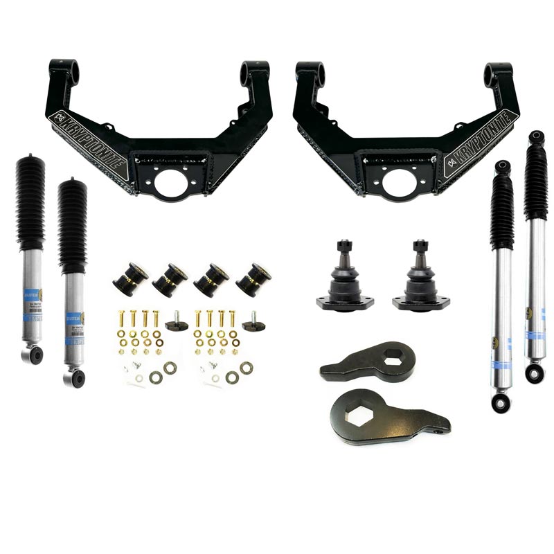 Kryptonite KR10STAGE3BIL Stage 3 Leveling Kit With Bilstein Shocks