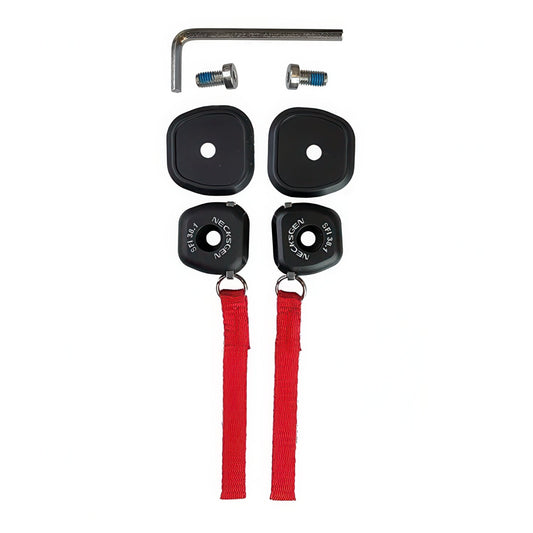 Rugged Radios NECKS-GEN-QUICK-RELEASE NecksGen Quick Release Helmet Hardware Kit