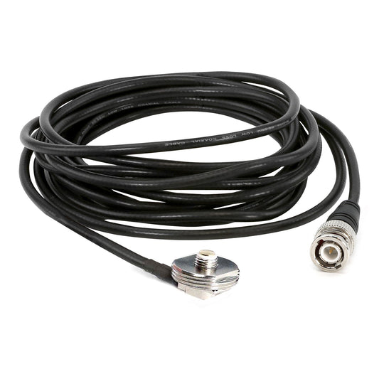 Rugged Radios NMO-MT-BNC 15 Ft Antenna Coax Cable with BNC Connector and 3/8 NMO Mount