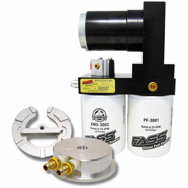 FASS c No-Drop Kit Titanium Series Plus 140GPH Fuel System & Sump
