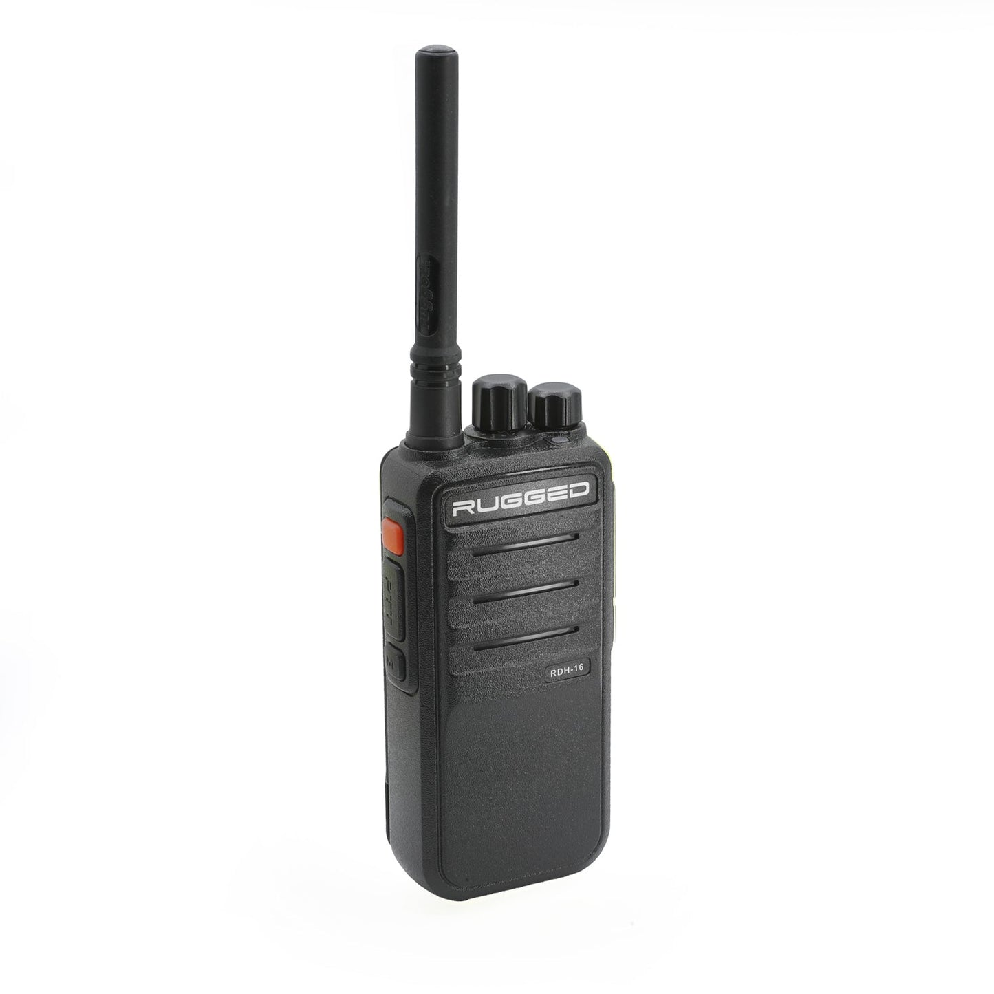 Rugged Radios RDH16-U Rugged RDH16 - Business Band Two Way Handheld Radio - Digital and Analog - UHF / Black