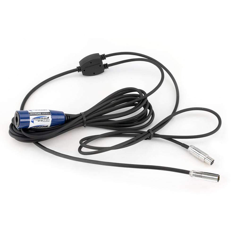 Rugged Radios CH-O-2 RUGGED Wired Single Seat Short Course Car Harness without Radio Jumper