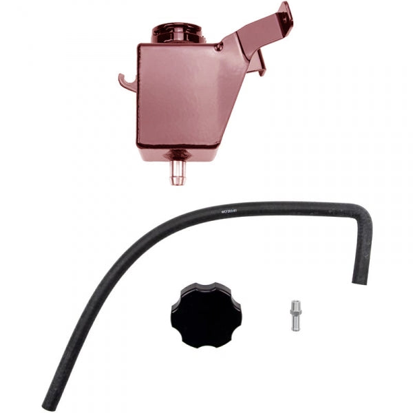 Wehrli Custom Fab WCF100224-RED Auxiliary Coolant Tank - WCFab Red