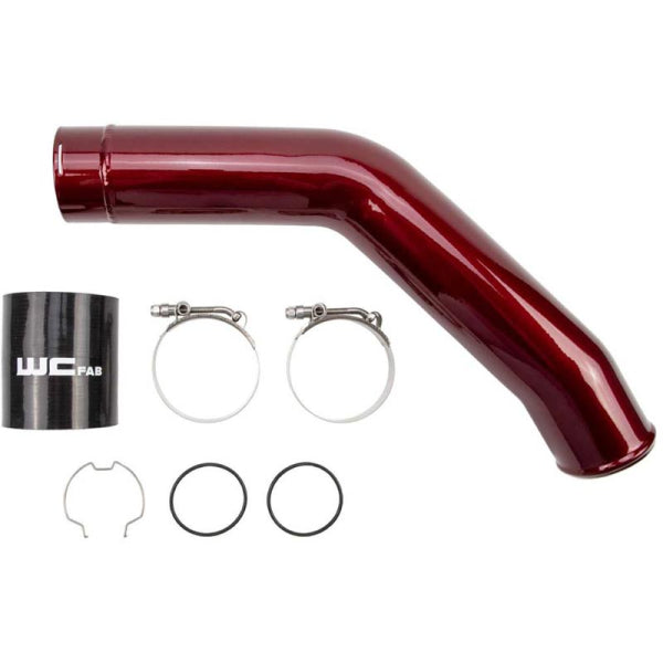 Wehrli Custom Fab WCF100316-FB 3" Hot Side Intercooler Pipe - Flat Black