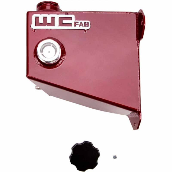 Wehrli Custom Fab WCF100542-RED Coolant Tank - WCFab Red