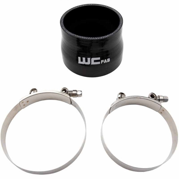 Wehrli Custom Fab WCF207-106 3.5"-4" Silicone Reducer Boot & Clamps