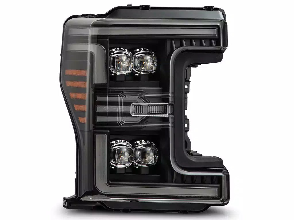 AlphaRex 880325 NOVA-Series Black LED Projector Headlights