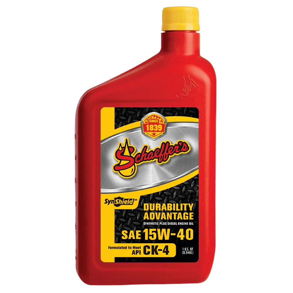 Schaeffer's 0700-012-1 SynShield® Durability Advantage 15W-40 Oil (Quart)