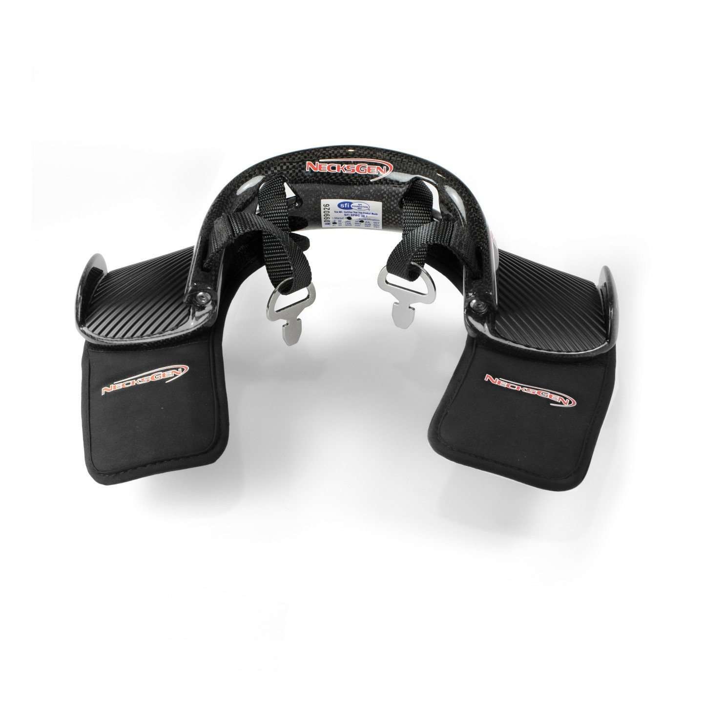 Rugged Radios NECKSGEN-REV2CF-LITE-LG NecksGen REV2 Carbon Head and Neck Restraint - Large