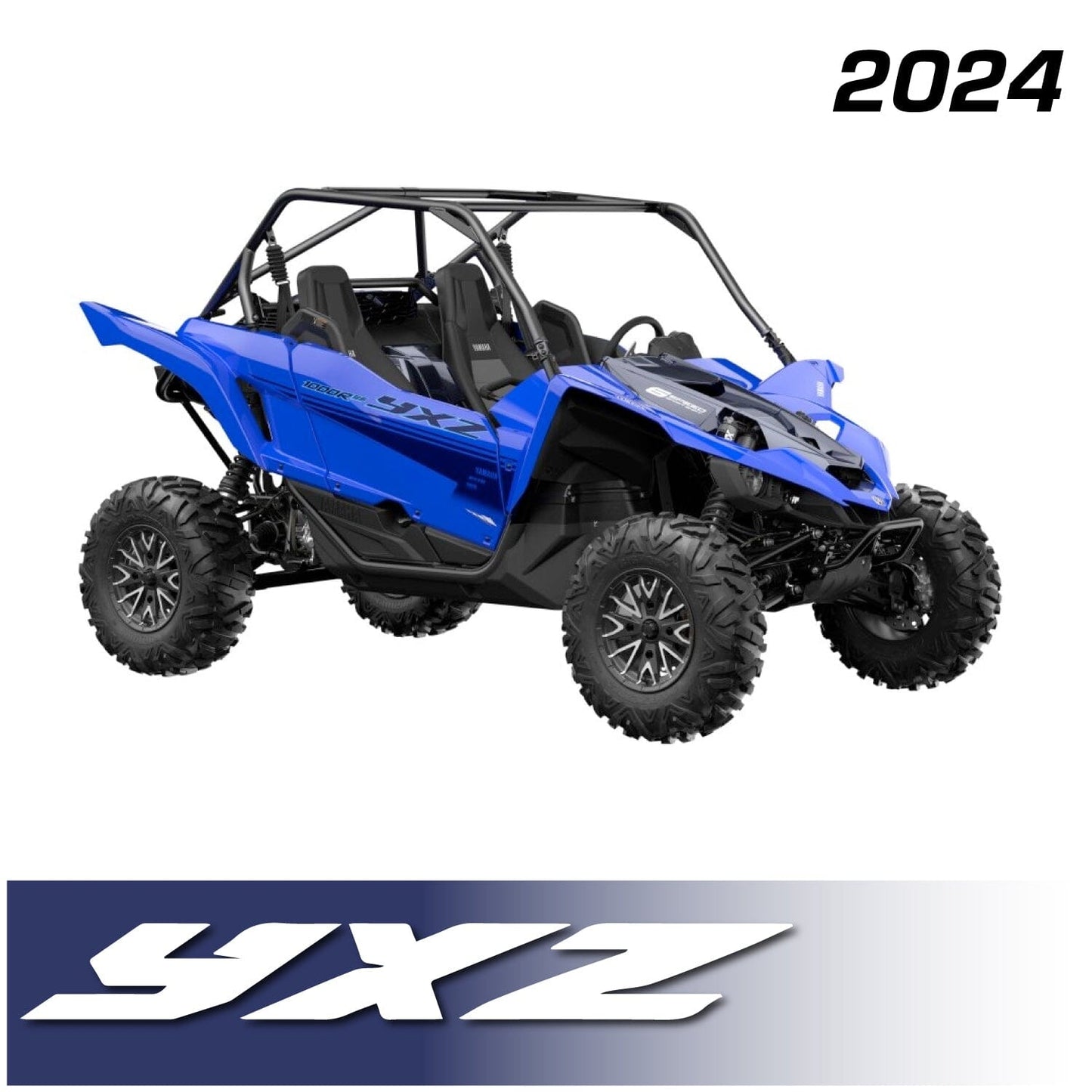 Rugged Radios YXZ-696RS-G1-HK 2024 Yamaha YXZ 1000R Complete Communication Kit with Bluetooth Intercom and 2-Way Radio - 696 PLUS Remote Head / G1 GMRS
