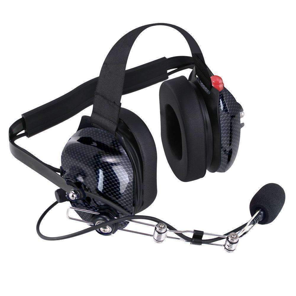 Rugged Radios H42-RED H42 Behind the Head (BTH) Headset for 2-Way Radios - Red
