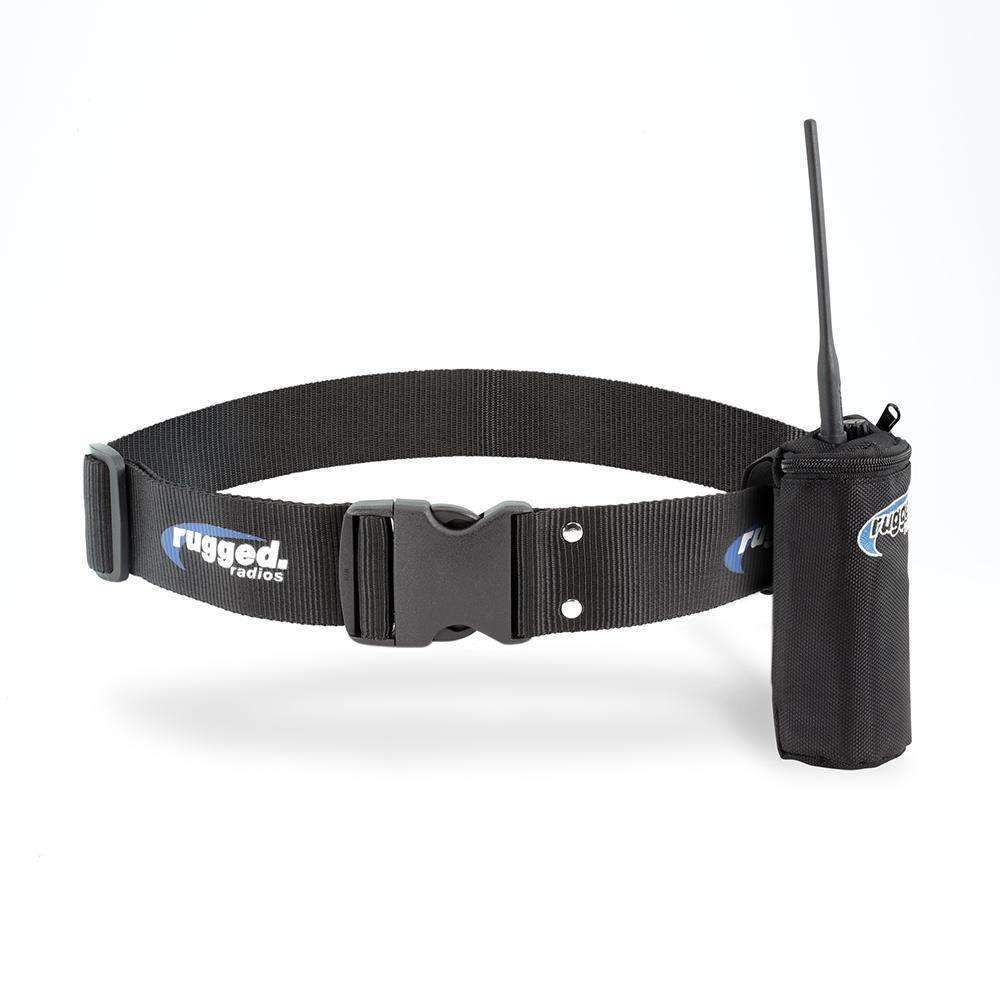 Rugged Radios MC-BELT-BAG-LG Communications Belt / Bag Combo for Moto & Circle Track Racing - Large - Fits Waists Up to 36