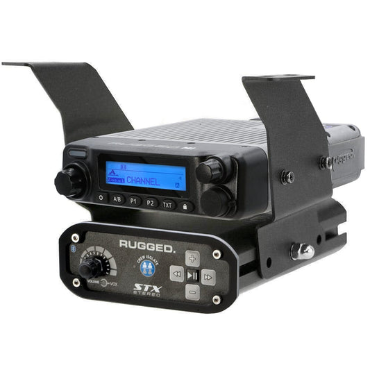 Rugged Radios MT-XP1-BD-RM60 Polaris XP1 Below Dash Mount for Rugged Radios and Intercom