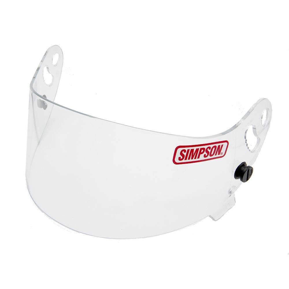 Rugged Radios SIMPSON-SHIELD-CLEAR Simpson Devil Ray Clear Helmet Shield for Desert Devil Helmet