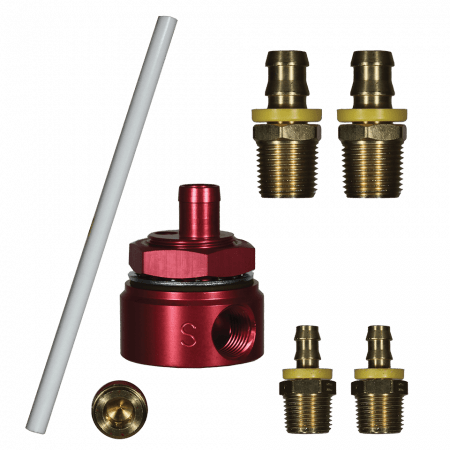 FASS STK1002 Diesel Fuel 5/8 Suction Tube Kit With Bulkhead Fitting