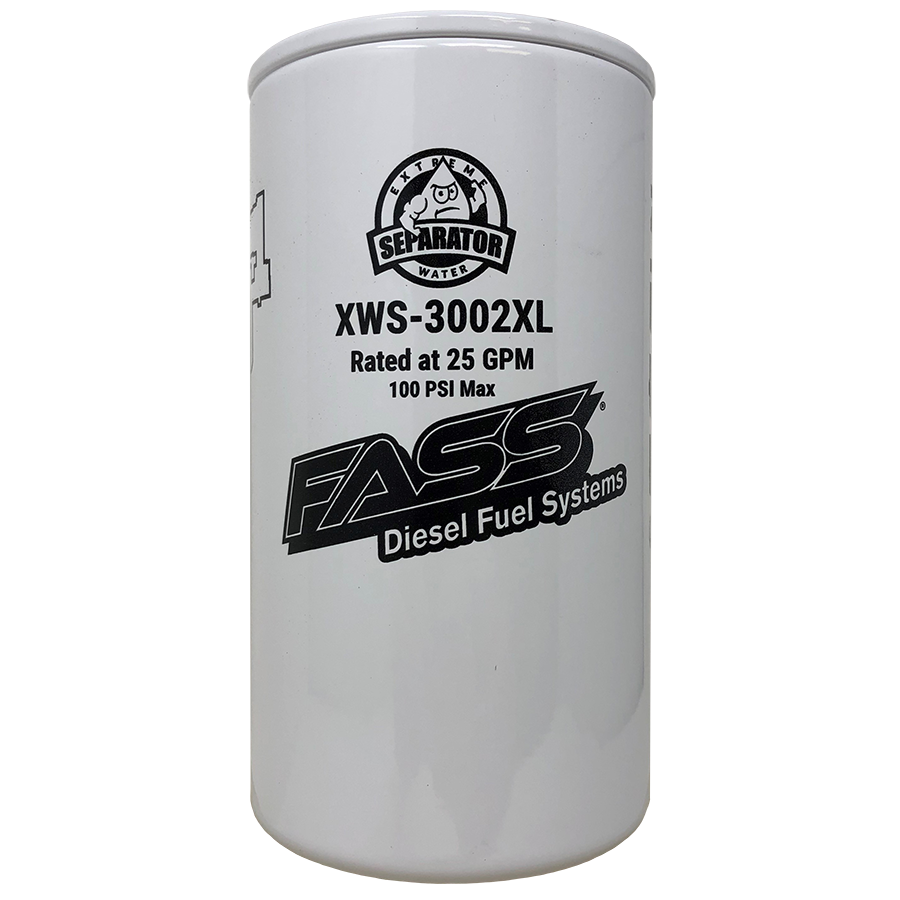 FASS XWS-3002XL Extended Length Extreme Water Separator
