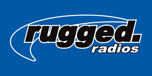 Rugged Radios RR-SIGN-LG Rugged Radios Retail Signage - 17  x 33