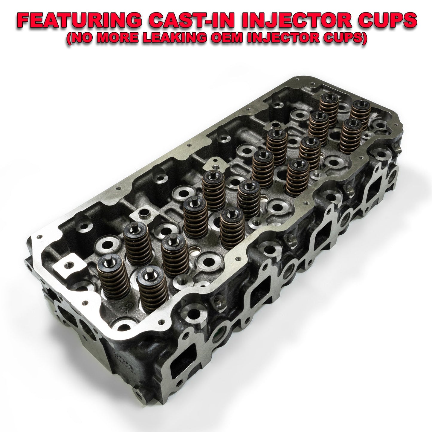 PPE Diesel 110100101 2001-2004 GM 6.6L Duramax Cast Iron Cylinder Head (One) LB7