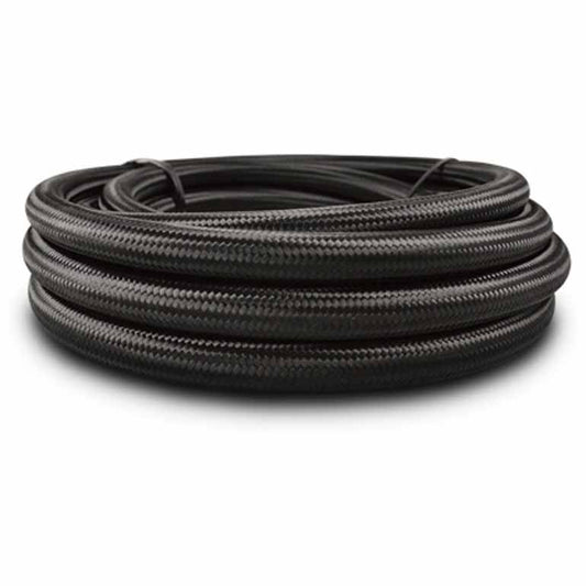 Vibrant 11998 -8AN Black Nylon Braided Flex Hose - 50' Roll