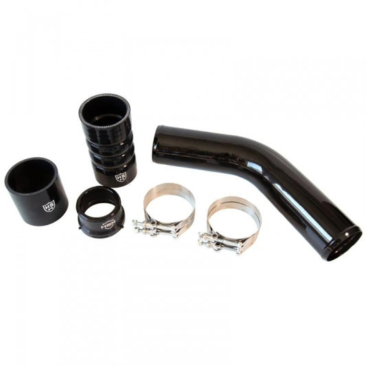 H&S Motorsports 122016-B Hot Side Intercooler Pipe Kit (Black)