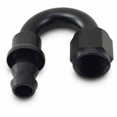 Vibrant 22808 180 Degree Push-On Hose Fitting