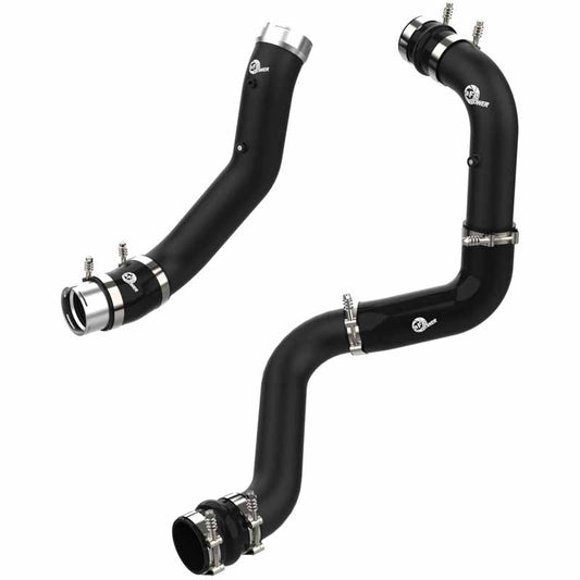 AFE 46-20444-B BladeRunner Black Hot & Cold Side Intercooler Pipe Kit