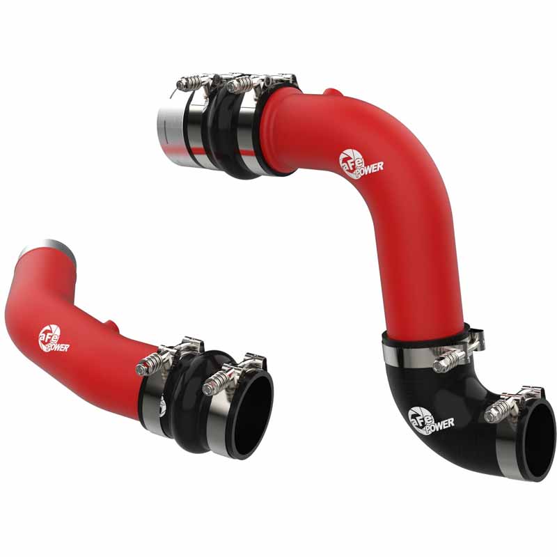AFE 46-20734-R BladeRunner Red Hot & Cold Side Intercooler Pipe Kit