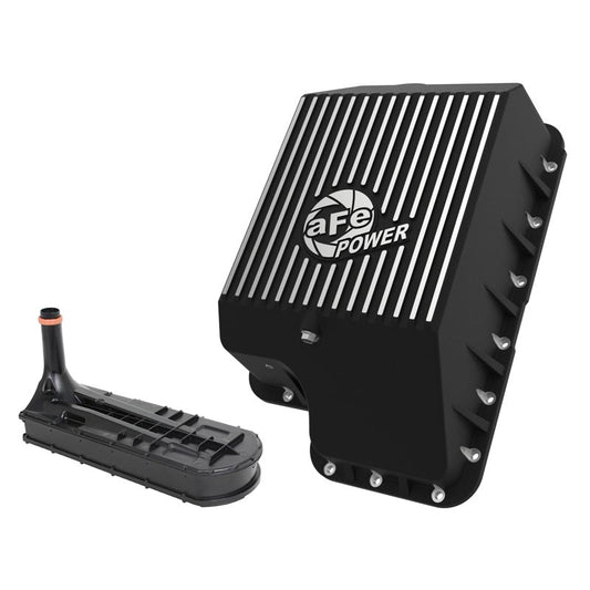 AFE 46-70122-1 Deep Transmission Pan (Black & Machined)