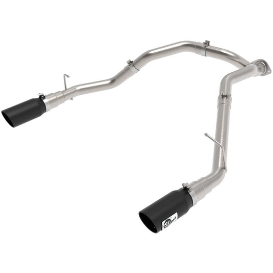 AFE 49-42080 Large Bore-HD 3" Dual DPF-Back Exhaust System