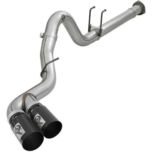 AFE 49-43102-B Rebel XD 4" Filter-Back Exhaust with Black Tip