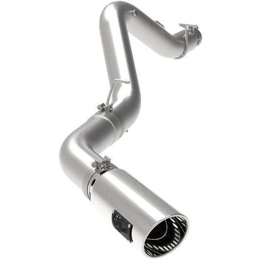 AFE 49-44125-P Large Bore HD 5" Filter-Back Exhaust System w/Polished Tip