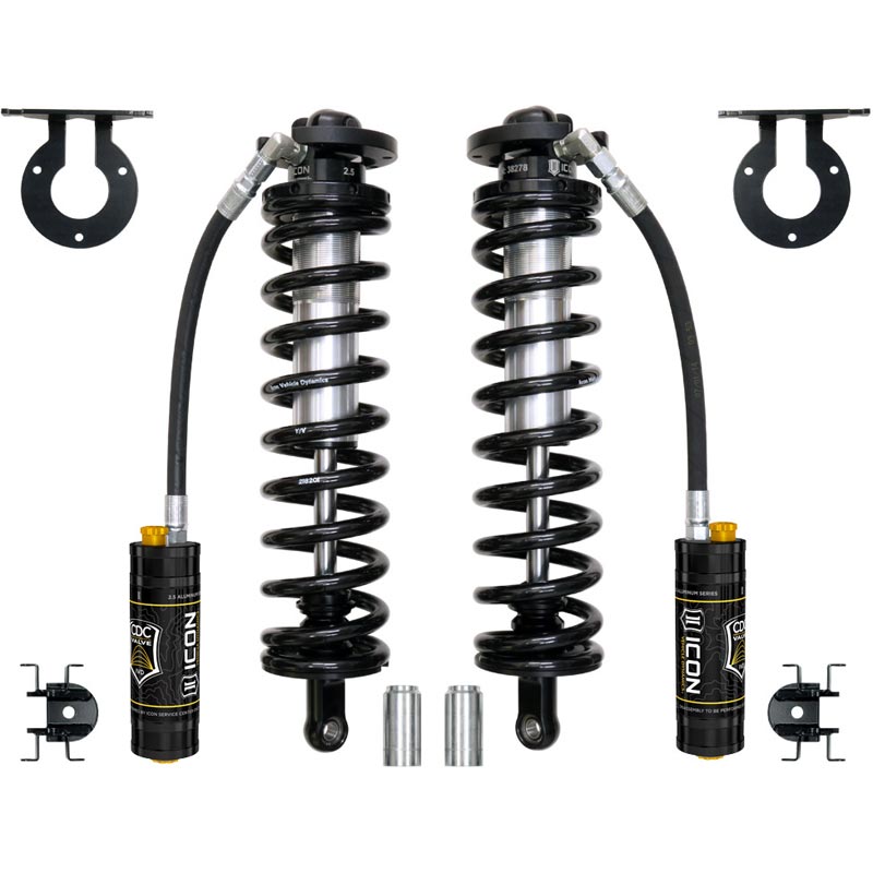 ICON 61721C 2.5 VS Remote Res Bolt-In Coilover Conversion Kit W/CDCV