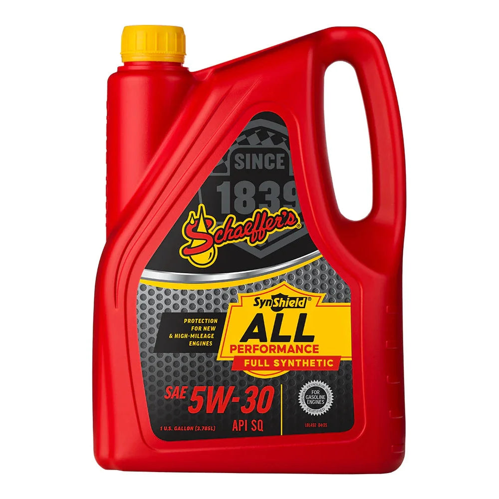 Schaeffer's 6530-006-1 All-Performance Full Synthetic Gasoline Engine Oil 5W-30 Oil (Gallon)