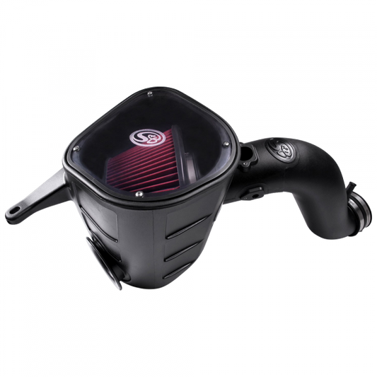 S&B Filters 75-5068 Cold Air Intake For 13-18 Dodge Ram 2500 3500 L6-6.7L Cummins Cotton Cleanable Red