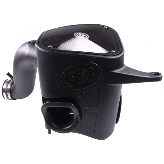 S&B Filters 75-5068D Cold Air Intake For 13-18 Dodge Ram 2500 3500 L6-6.7L Cummins Dry Extendable White