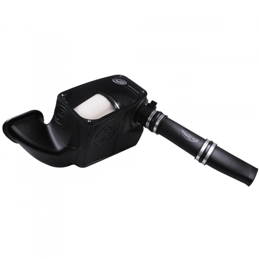 S&B Filters 75-5074D Cold Air Intake For 14-18 Dodge Ram 1500 3.0L EcoDiesel V6 Dry Extendable White
